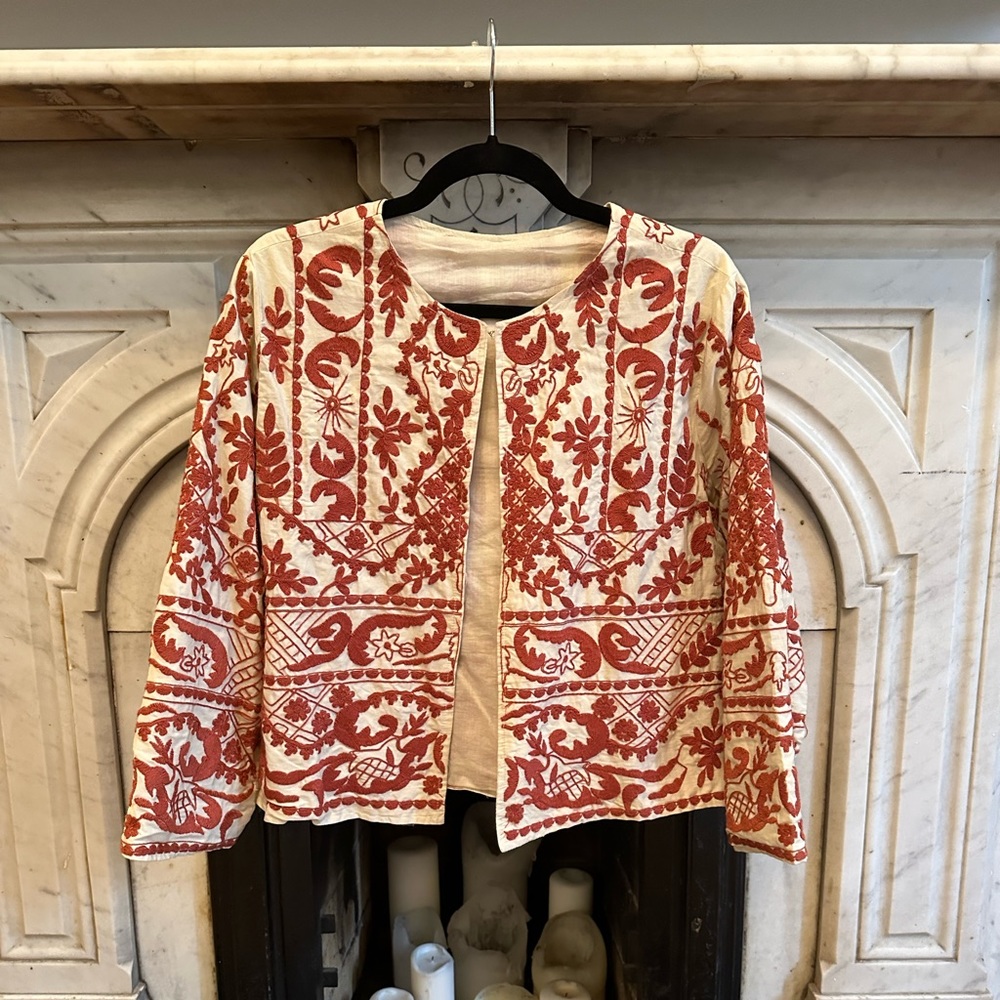 Mexican Hand Embroidered Jacket